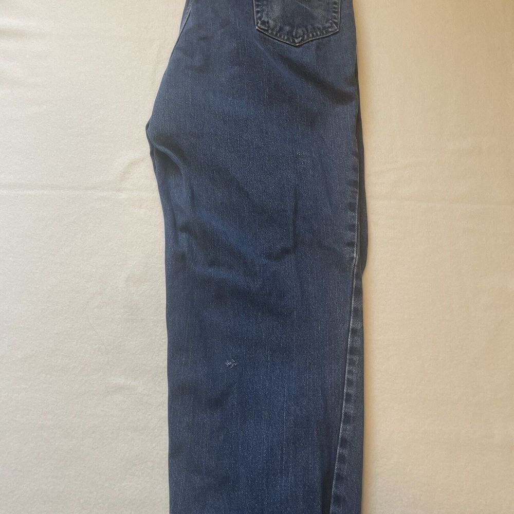 Carhartt FR Fire‎ Resistant Blue Jeans Mens Size 40 Denim Workwear Pants - Picture 9 of 14